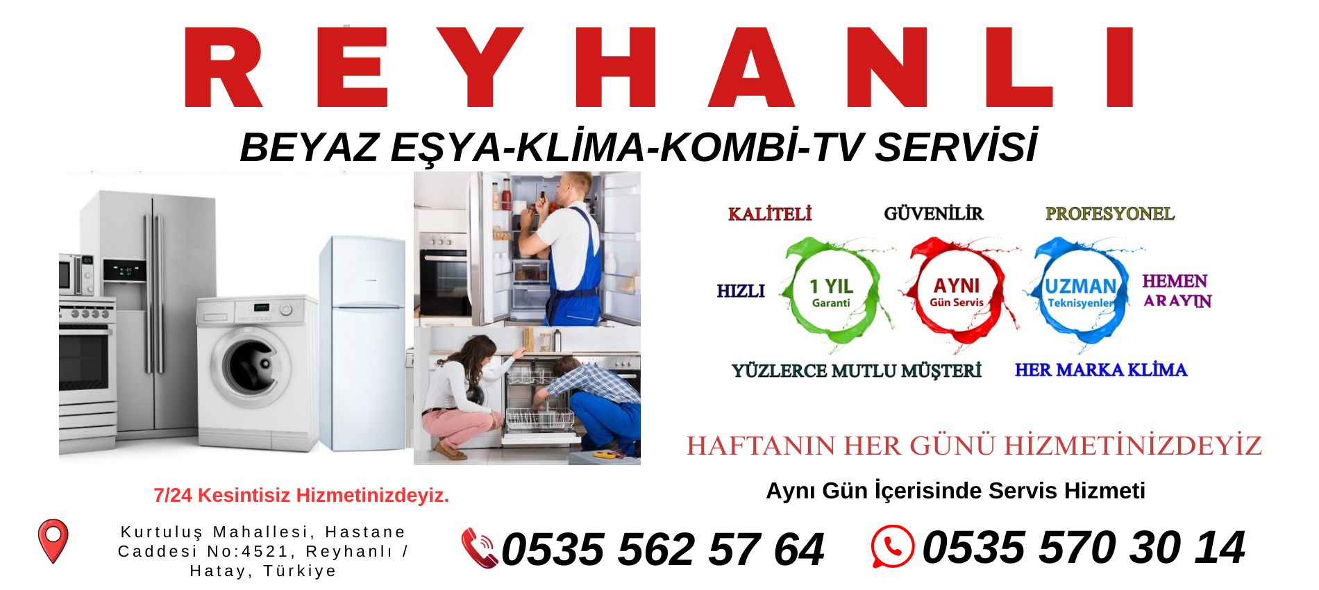 Reyhanlı Beyaz Eşya